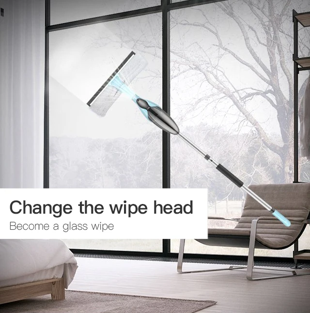 Micoe Spray Mop for Floor or Window Cleaning Flat Mop for Home Kitchen Hardwood Laminate Wood Ceramic Tiles Floor Cleaning