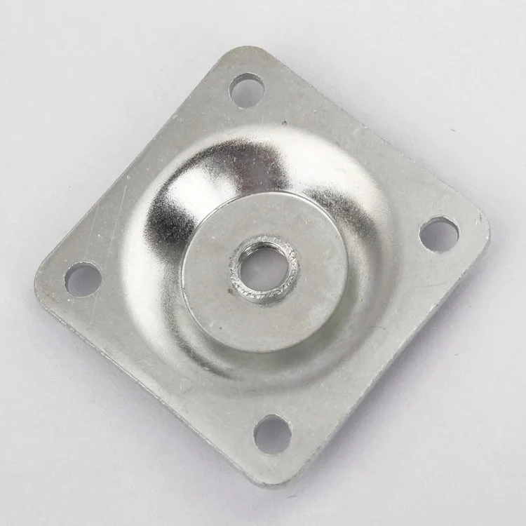 12 Degree Angled Leg Mounting Plates Furniture Mounting Fixing Plates