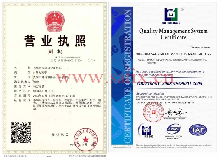 stainless steel 304 316 wedge anchor