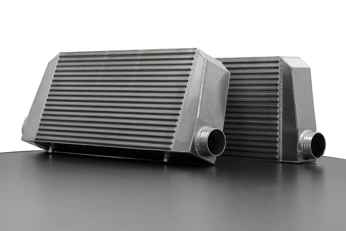 oem aluminum water cooled universal front mount intercooler