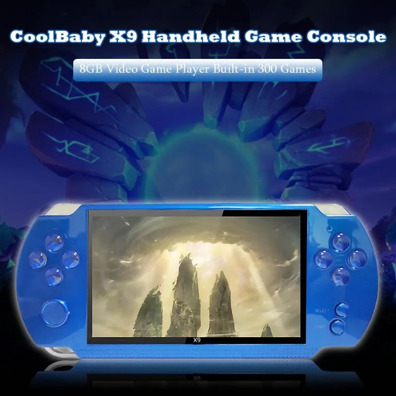 Video Retro Game Console X9 Handheld Game Player For Psp Viat Retro