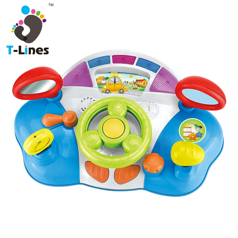 baby steering wheel toy