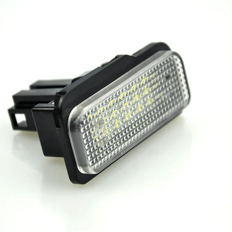 E4 Approved 2 Pcs 12v Car Led License Lamp Number Plate Lights For W203