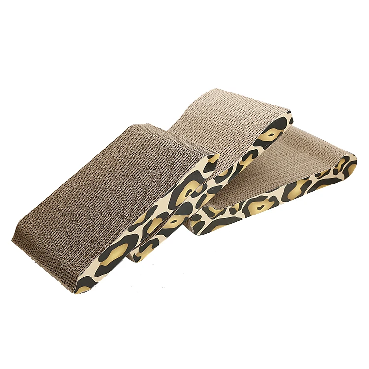 Cardboard Recyclable Corrugated Scratching Pad Scratch-resistant Bed Cat Scratcher Cardboard