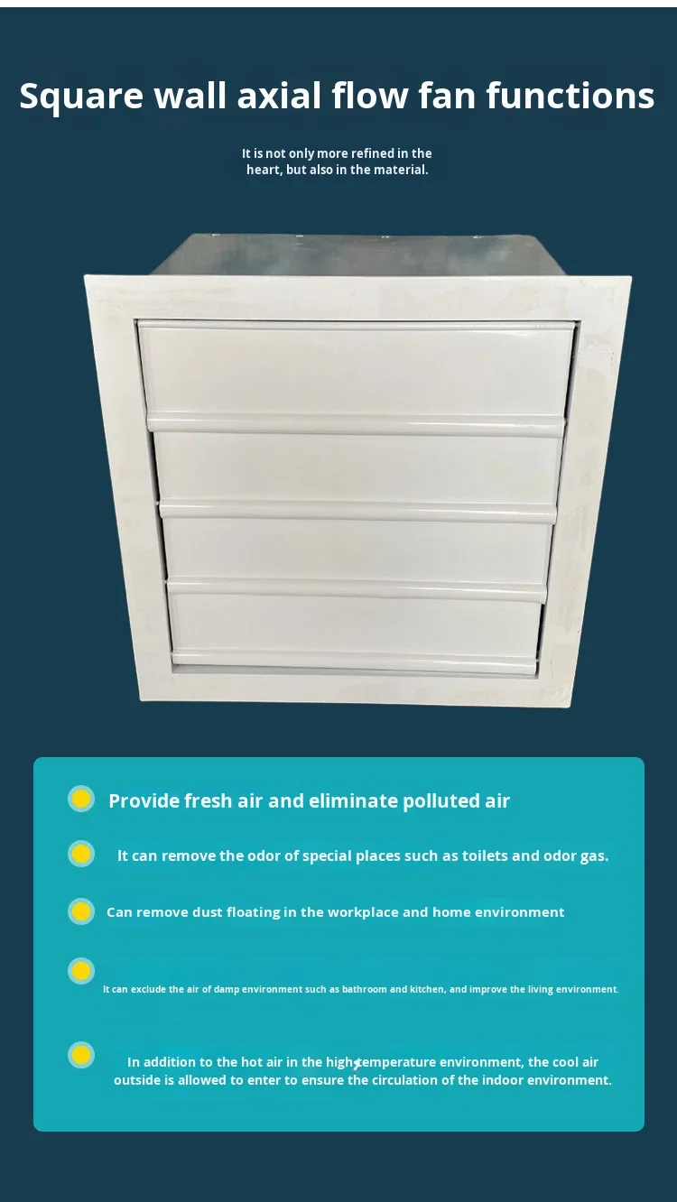 Axial Flow Fan, Explosion-proof, Stainless, Steel - detail 8