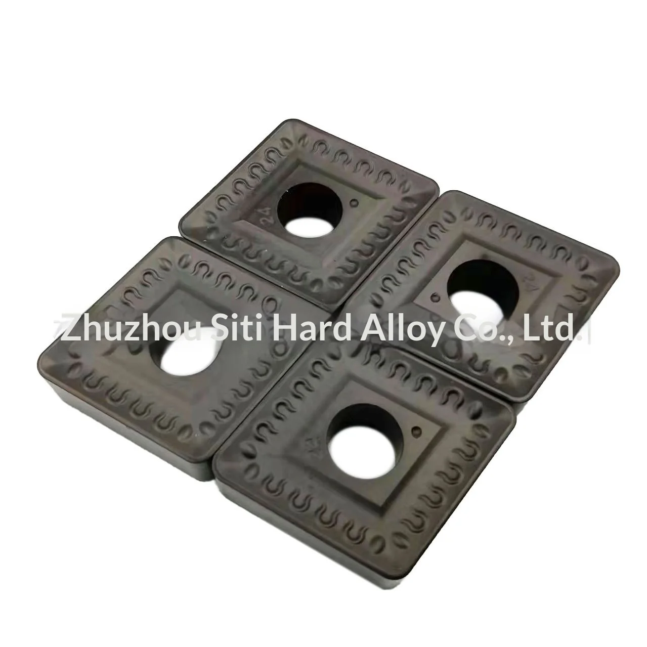 Zhuzhou CNC Grooving Machine Insert SNMG120404-HA Uncoated High Strength Stable Performance Dedicated