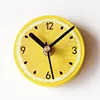 cheap 3d strong magnet clock lemon design fridge magnet clock