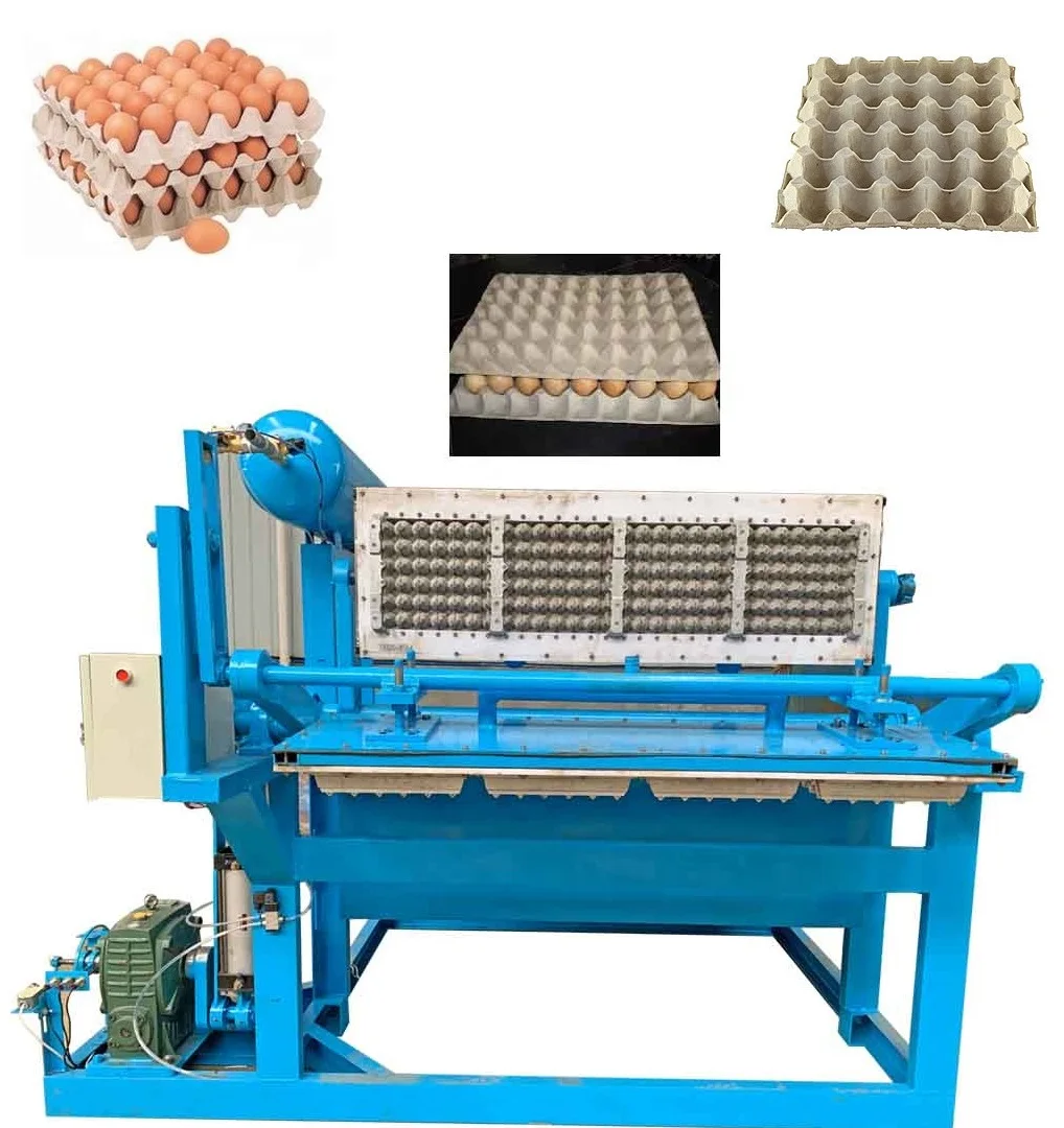 Fully Automatic Recycling Paper Egg Tray Machine Egg Tray Making