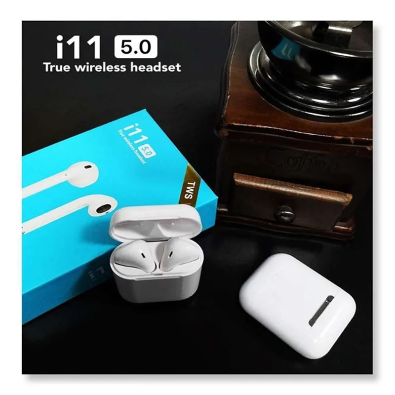 2019 new technology TWS Wireless bluetooth headset 5.0 i11 earphones Bluetooth earbuds for Smart Phone - ANKUX.COM