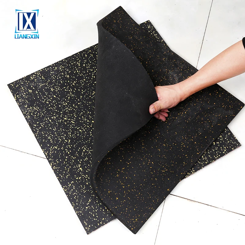 New arrival gym rubber floor mat rubber tiles