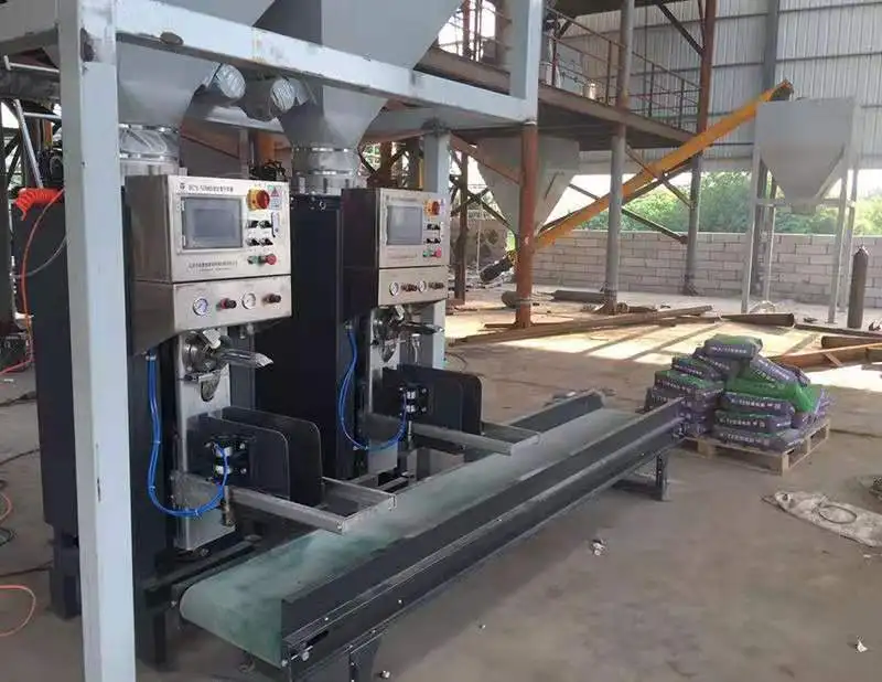 automatic dry mortar mixer machine production line