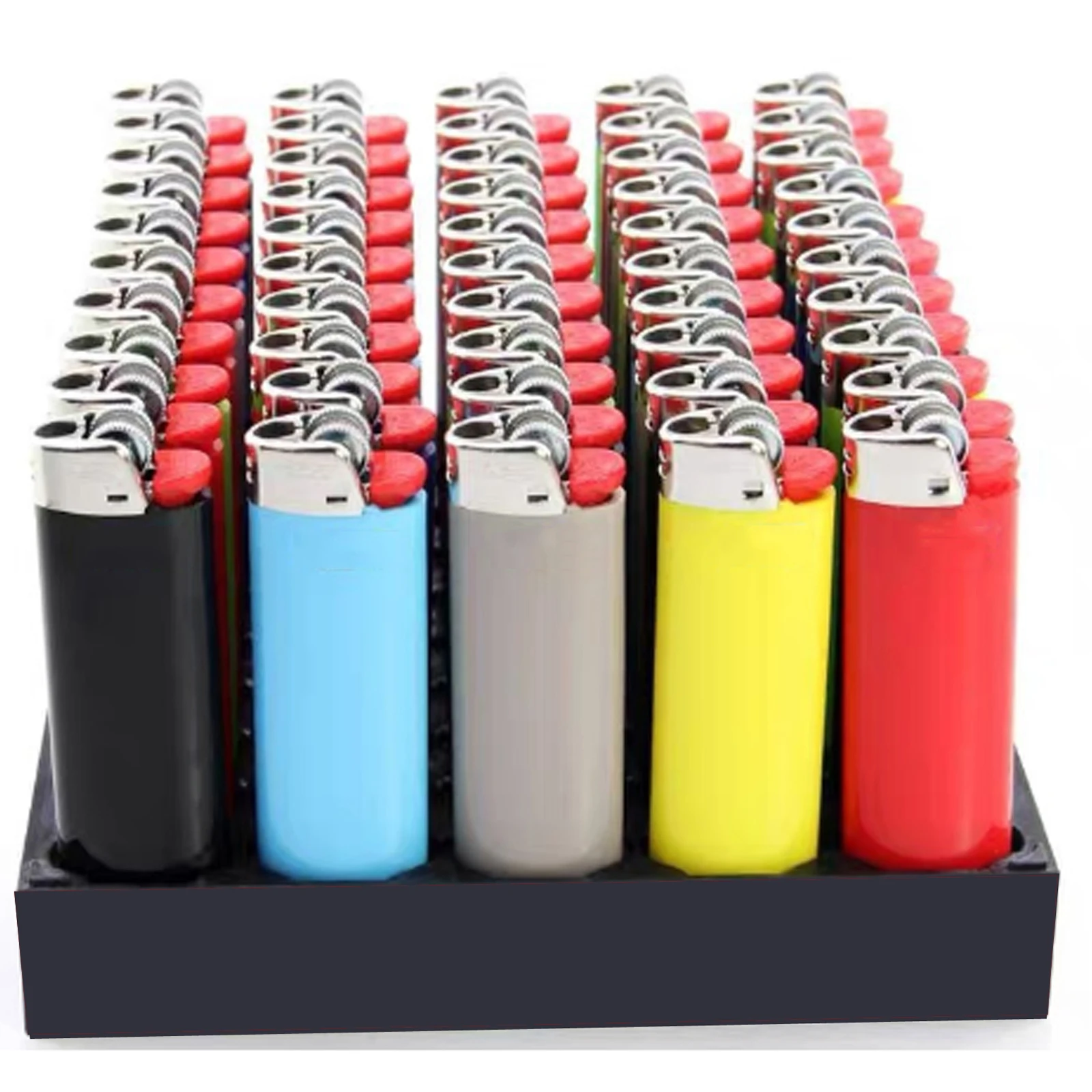 USA MAXI J26 Mini Lighters High Quality 50-Pack Disposable Plastic ...