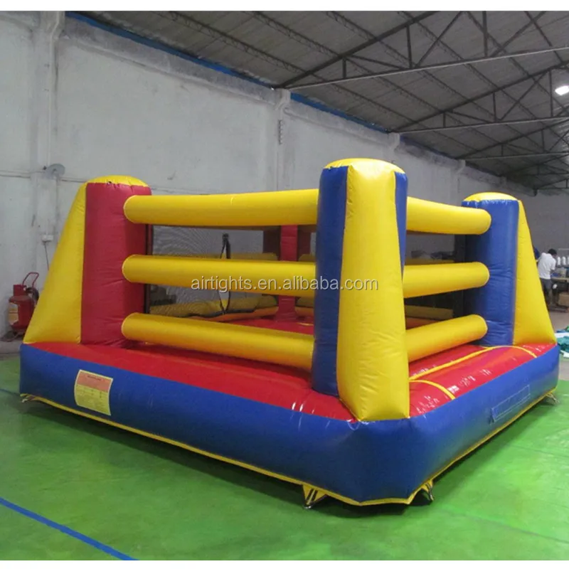Inflatable Boxing Arena With Oversized Boxing Gloves And Helmets,Giant