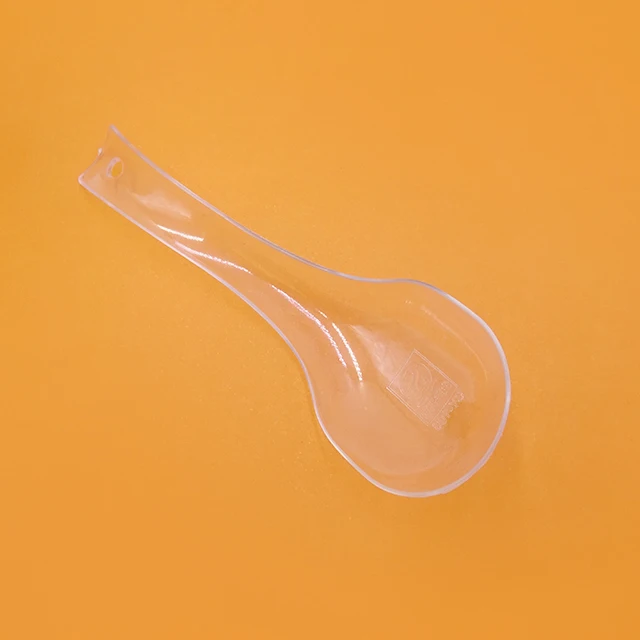 一次性 pp ps 透明透明黑色塑料汤匙