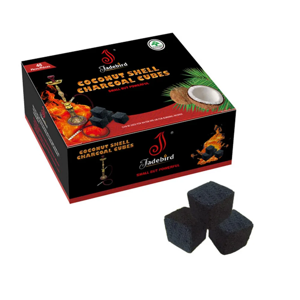 High Quality Pure Coconut Shell Charcoal Cube Hookah Charcoal Buy