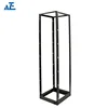 4 Post Data Center 45u Adjustable Single Open Frame Rack 19 Inch Network Open Rack