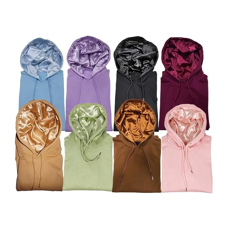 Silk hoodies wholesale deals
