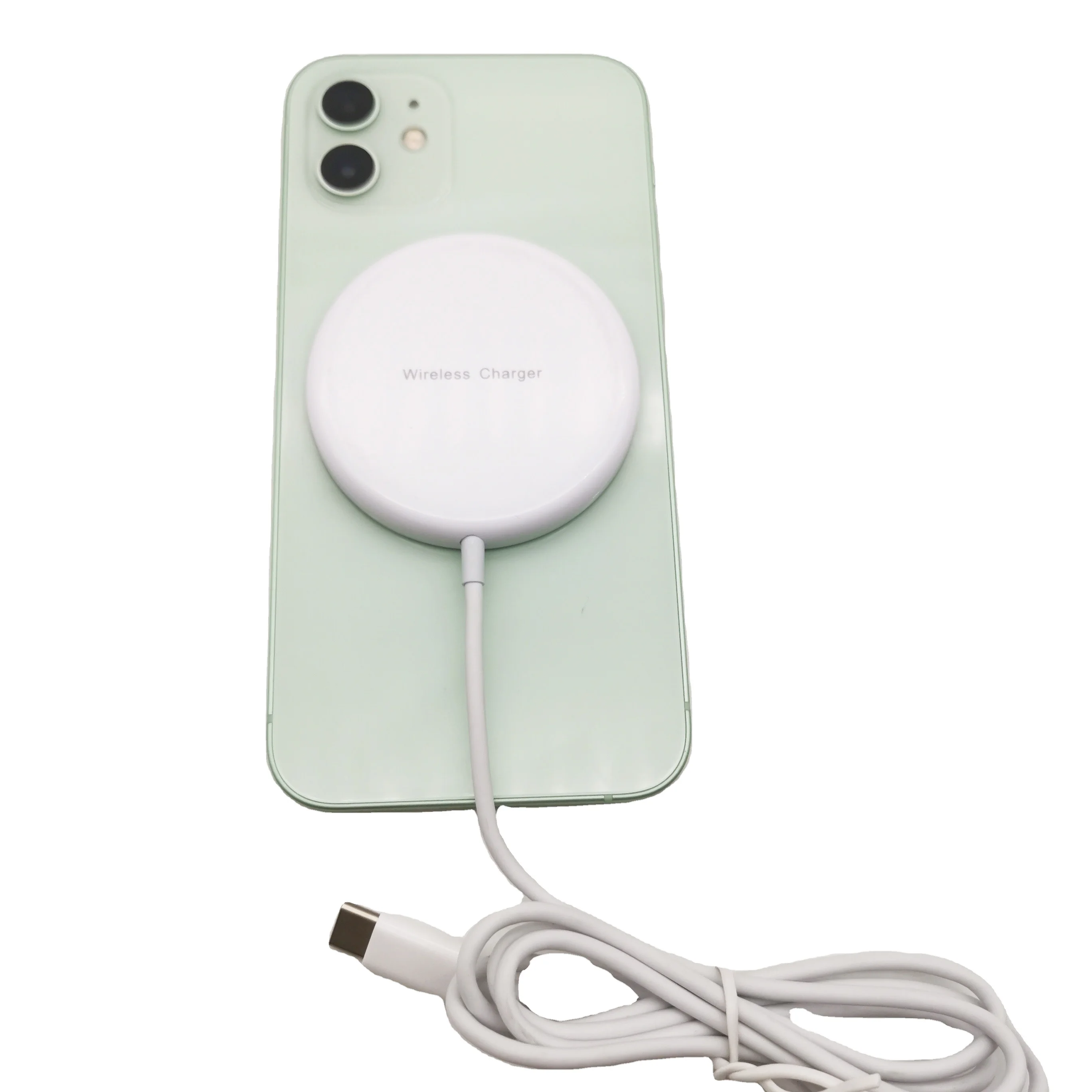 
Premium Slim Magsafe for iPhone12 Magnetic Qi Wireless Smartphone Fast charger 15W for Apple Wireless Charger 