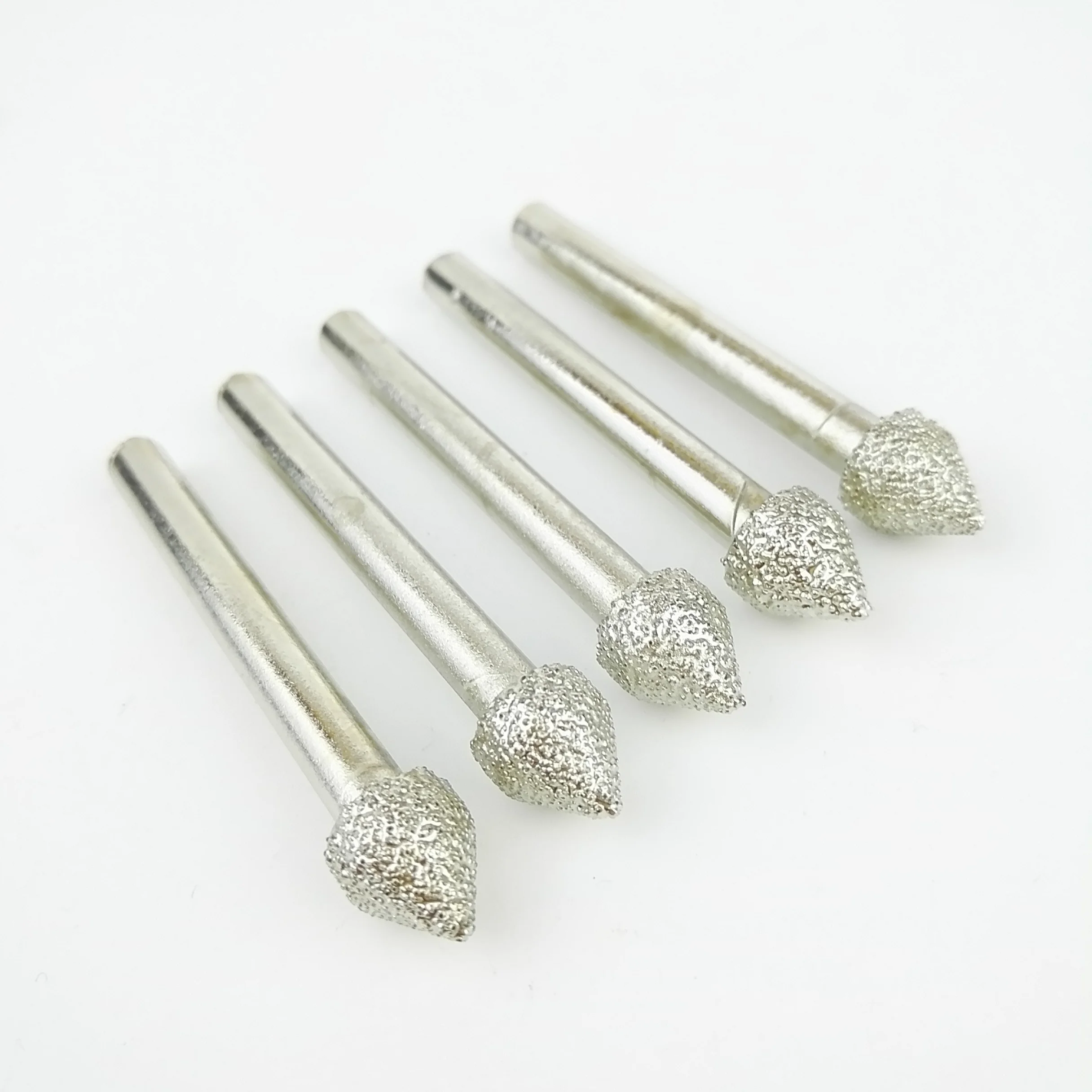 diatool 6毫米真空钎焊金刚石研磨钻头研磨头雕刻雕刻钻头