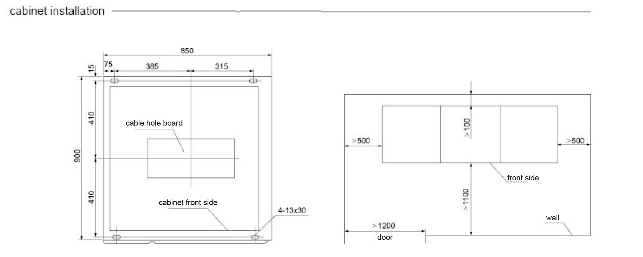 YIFA HXGN-12(SF6) Unit type AC metal-enclosed ring main unit rmu switchgear