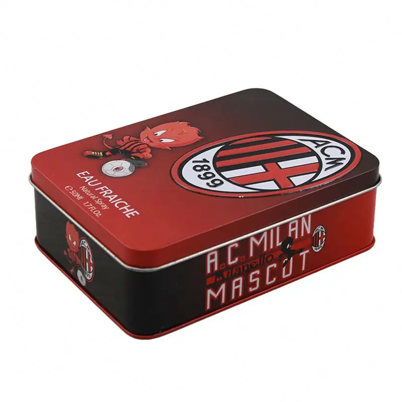 
Metal Hinged empty Tin cans Box Container Mini Portable Small Storage Container Kit Tin Box Container, Small Tin with Lid 