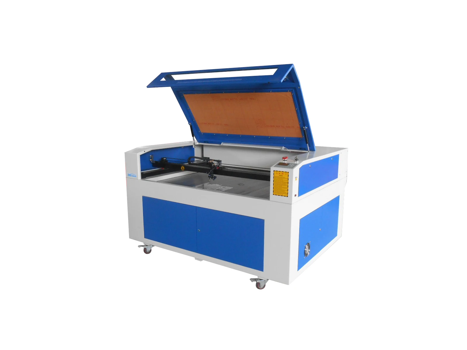 150W Co2 Laser Cutting Engraving Machine TN1390 with EFR F8 Tube used for  wood paper acrylic leather plastic stone glass