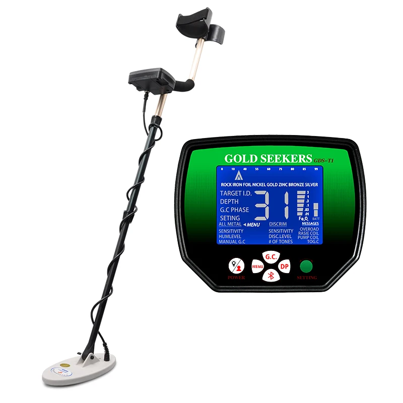 Gds-t1 Professional Higher Accuracy Advanced Dsp Chip Metal Detector ...