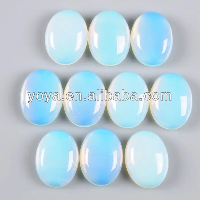 High Quality Natural Blue Lace Agate Chalcedony Oval Cabochons.JPG