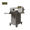 Commercial hotdog bread slicing sides smooth hamburg bread horizontal cutting machine