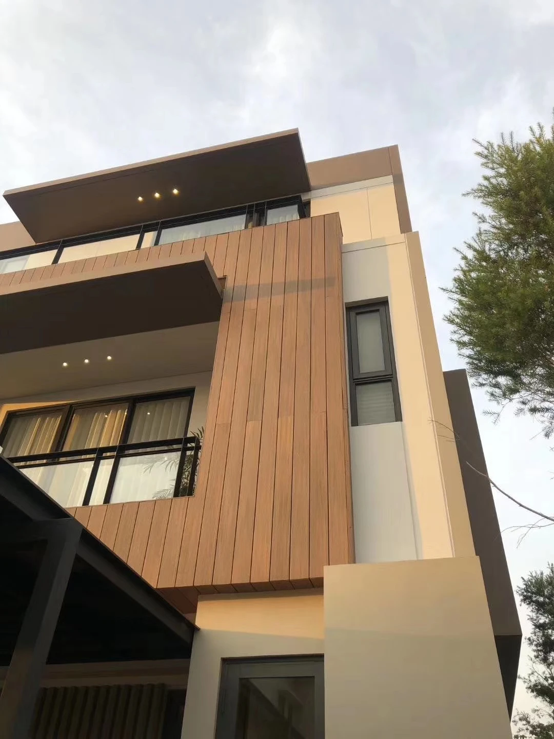 Compositing Wall Covering Exterior Wall Siding And Wall