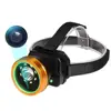 1080P Waterproof Headlamp Video Recorder Weatherproof Headlight Outdoor Digital Video Camera for Caving Hiking Fishing