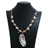 Wholesale Popular Unique Fancy Handmade Sea Series Shell Pearl Necklace For Women