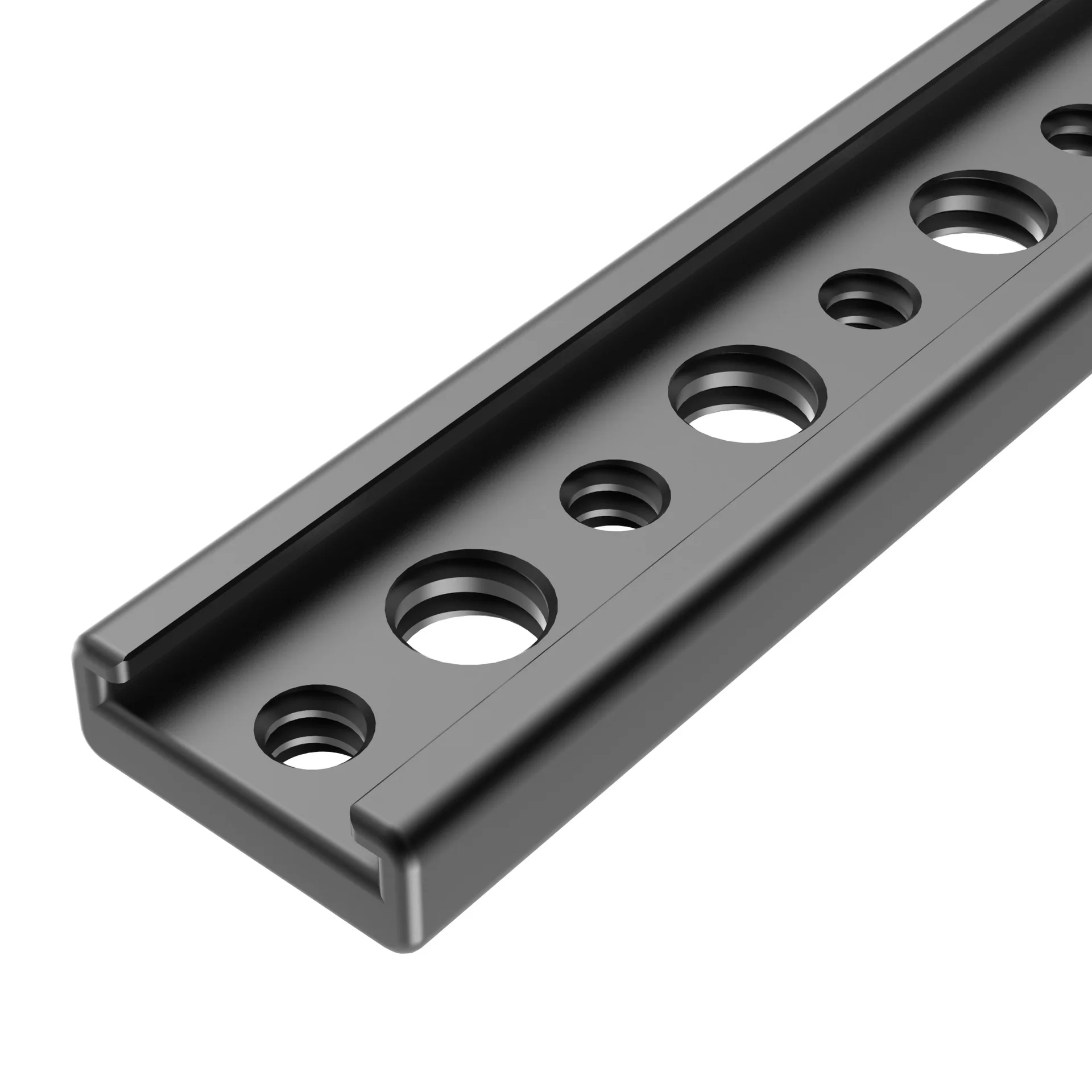 Universal Aluminum Camera Cage Rail W/ 1/4 3/8 Mounting Holes DSLR ...