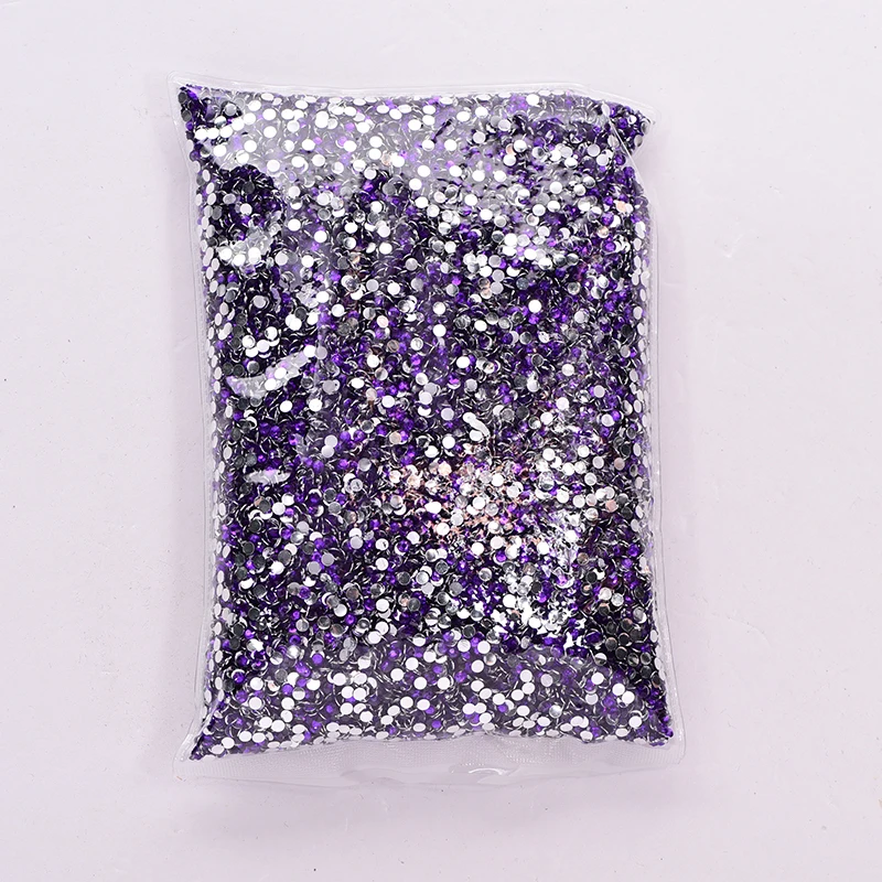 Wholesale Hot Selling Flatback Resins Rhinestone Crystal Stone Resin