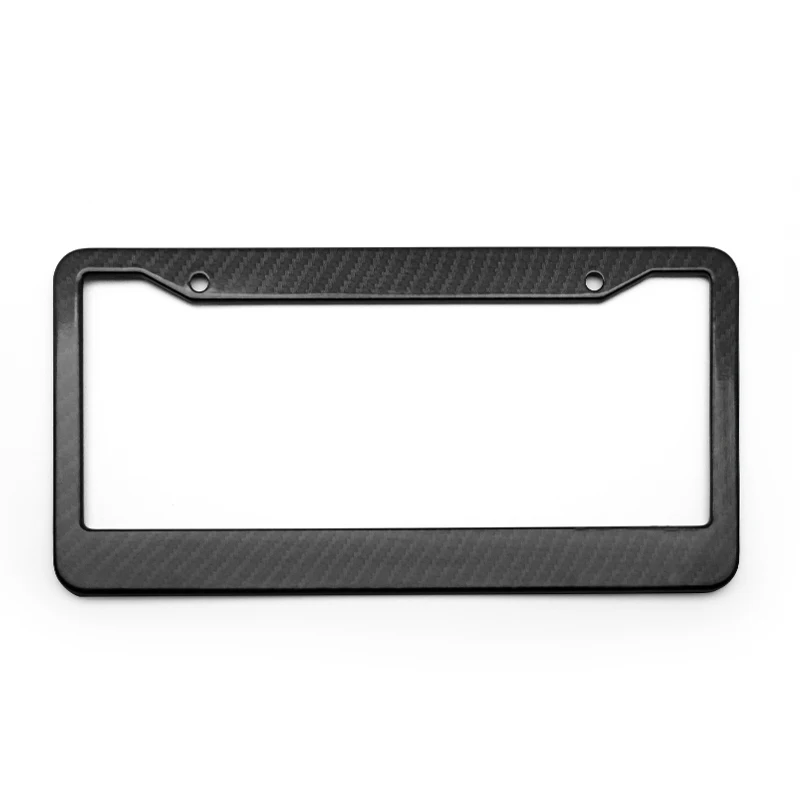 Top Quality American License Plates Frames Aluminum Carbon Fiber