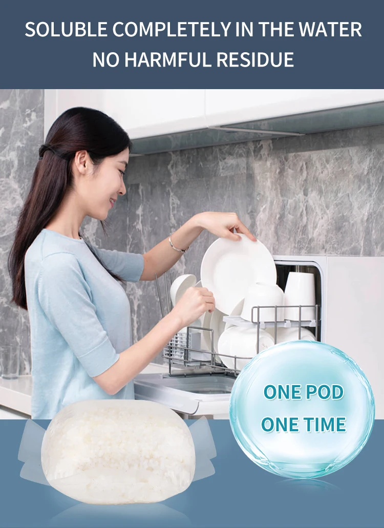 Oem Cleaning Pods Daily Using Dishwasher Detergent Tablets Bowl Clean ...