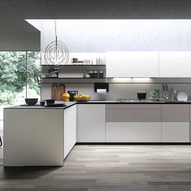 Pakistan Kitchen Furniture Solid Wood Kitchen Cabinet Aiski 012