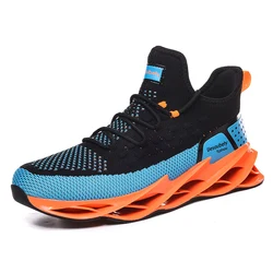 hot style tpu anti-Slippery outsole breathable upper fashion running sport shoes for men good quality oem service good quality