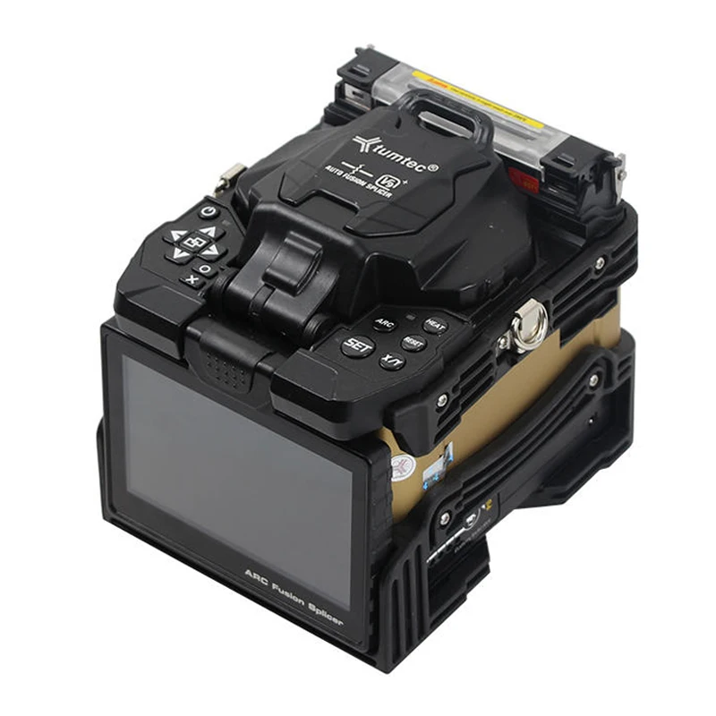 tumtec 6 motor arc optical fiber fusion splicer machine same as sumitomo fiber fusion splicer V9+/V9mini