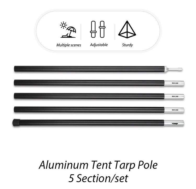 Kinggear超軽量タープポールスナップバックル接続アルミキャンプターフテントポール Buy Aluminum Pole Camping Tent Pole Tarp Pole Tarf Tent Poles Product On Alibaba Com