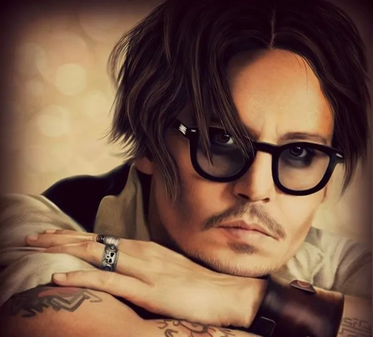 johnny depp round sunglasses