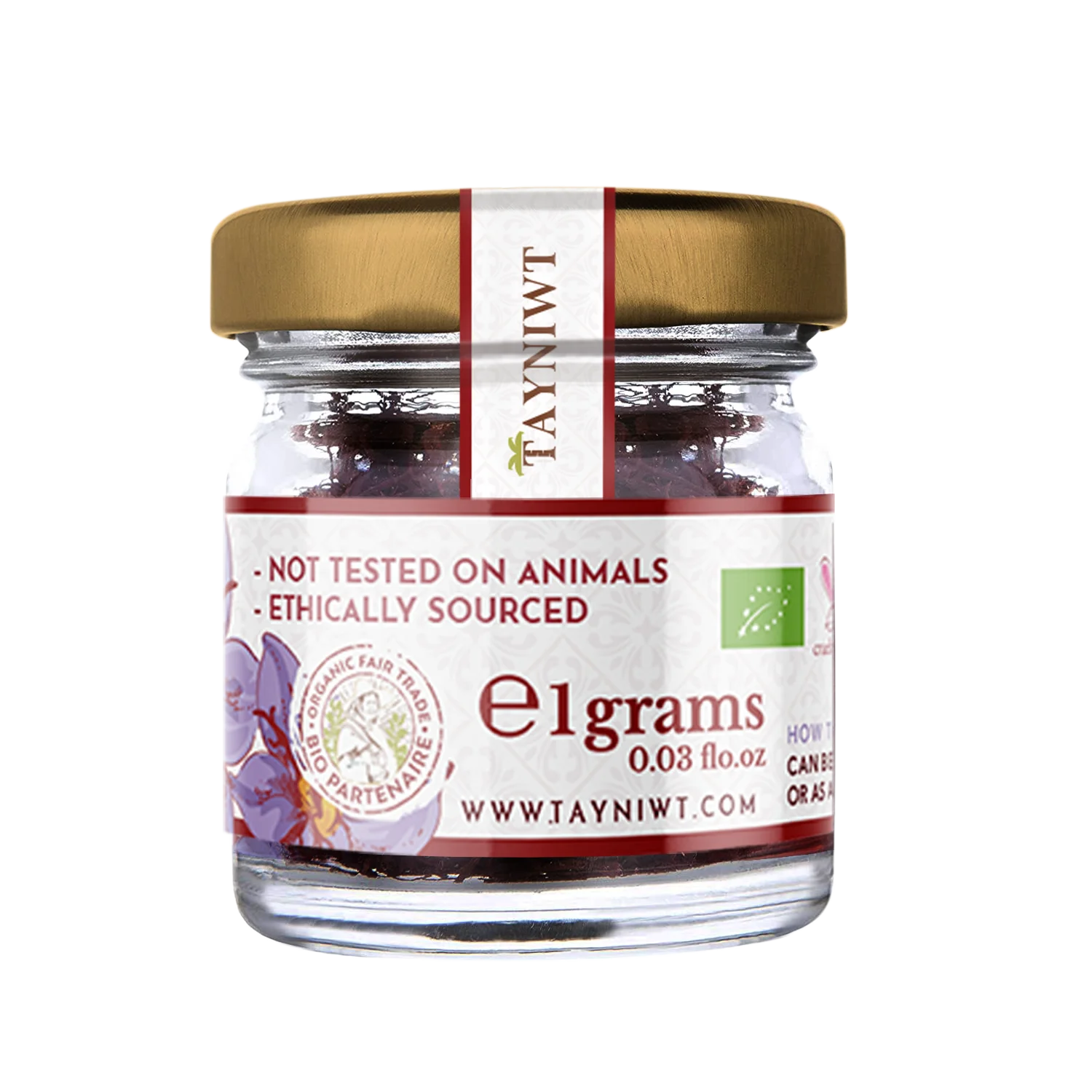 100 Pure And Fresh Only One Ingredient Saffron Natural Mill Spice