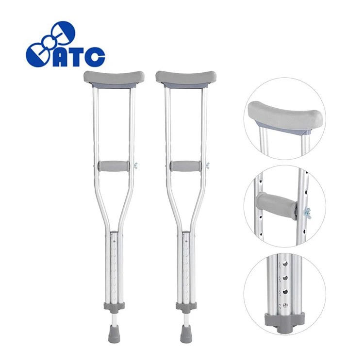 Aluminum Alloy Crutch Adjustable Crutch Telescopic Crutches Buy