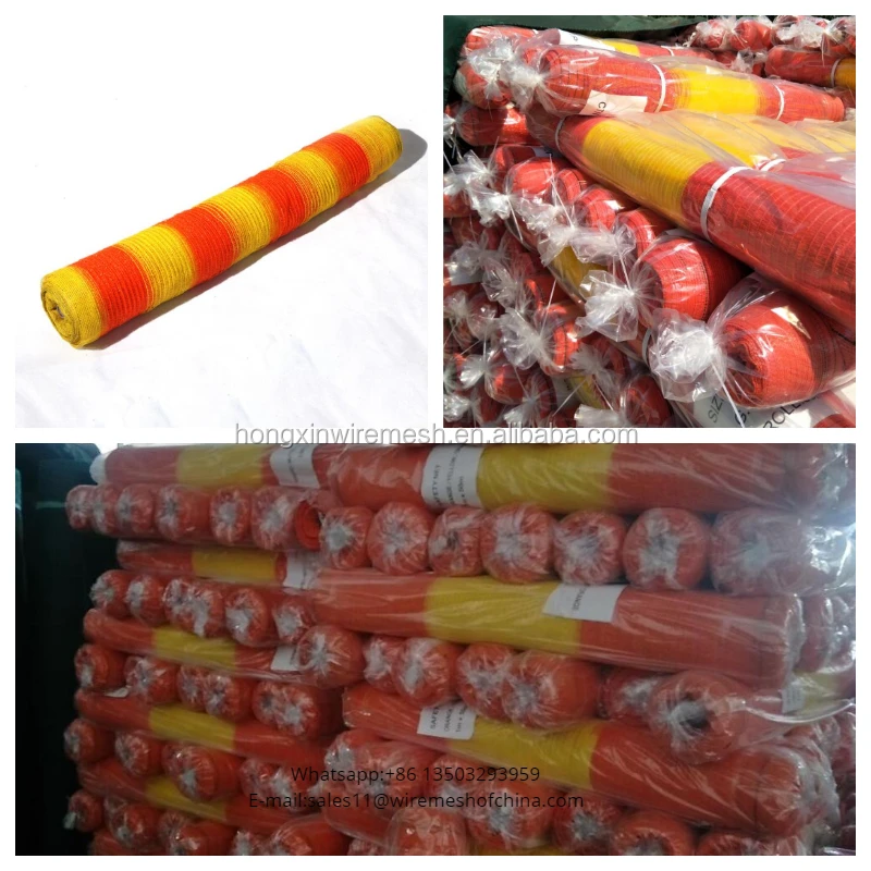 orange dust protection net/construction safety net price/safety barrier