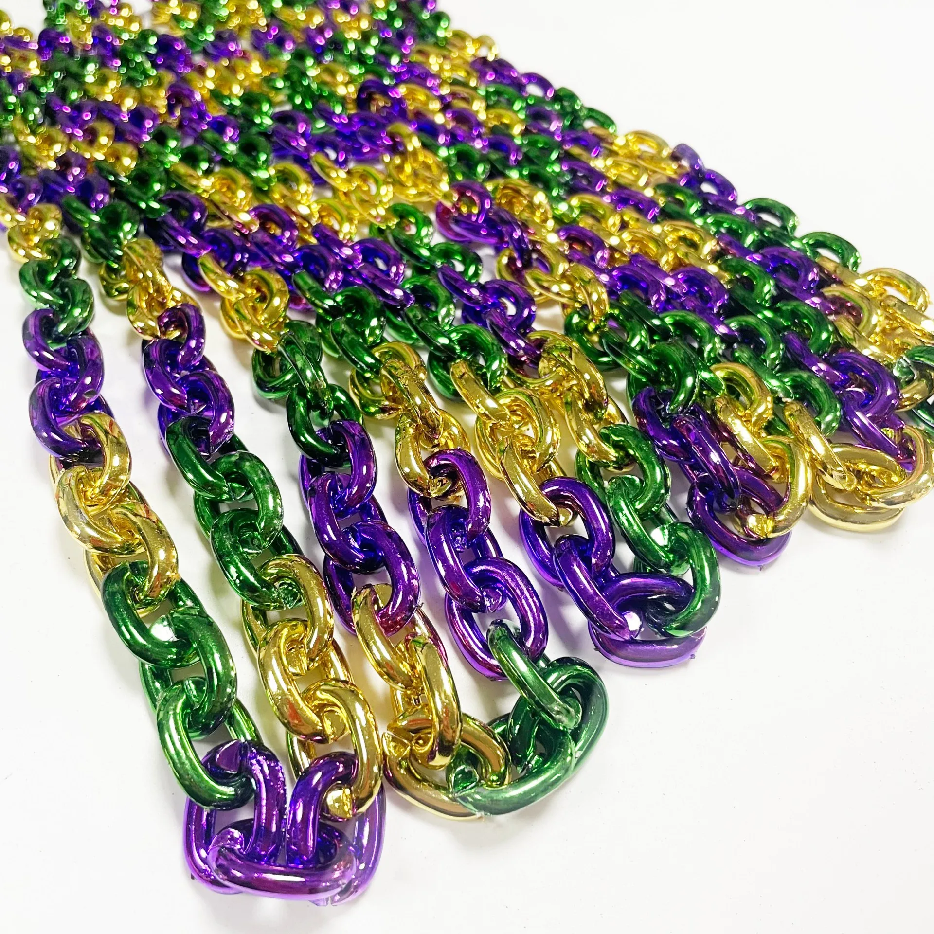 mardi gras beads jumbo