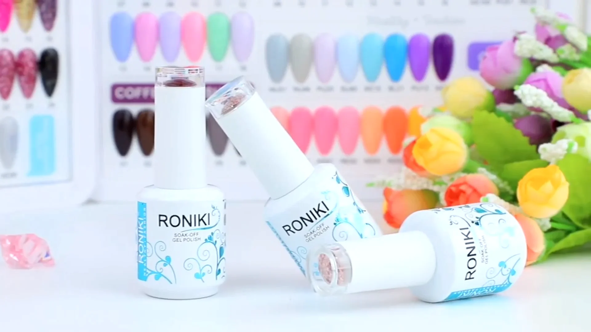 Roniki Free Sample Create Your Own Brand 15 Ml Private Label Soak Off