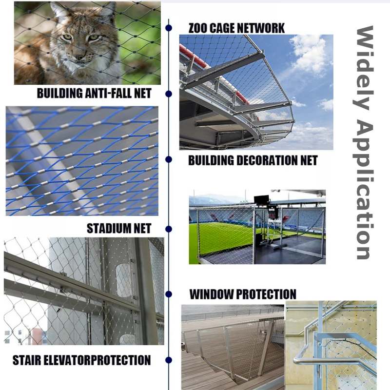 Zoo Specific Ecological Zoological Enclosures Net Fencing Encloaure