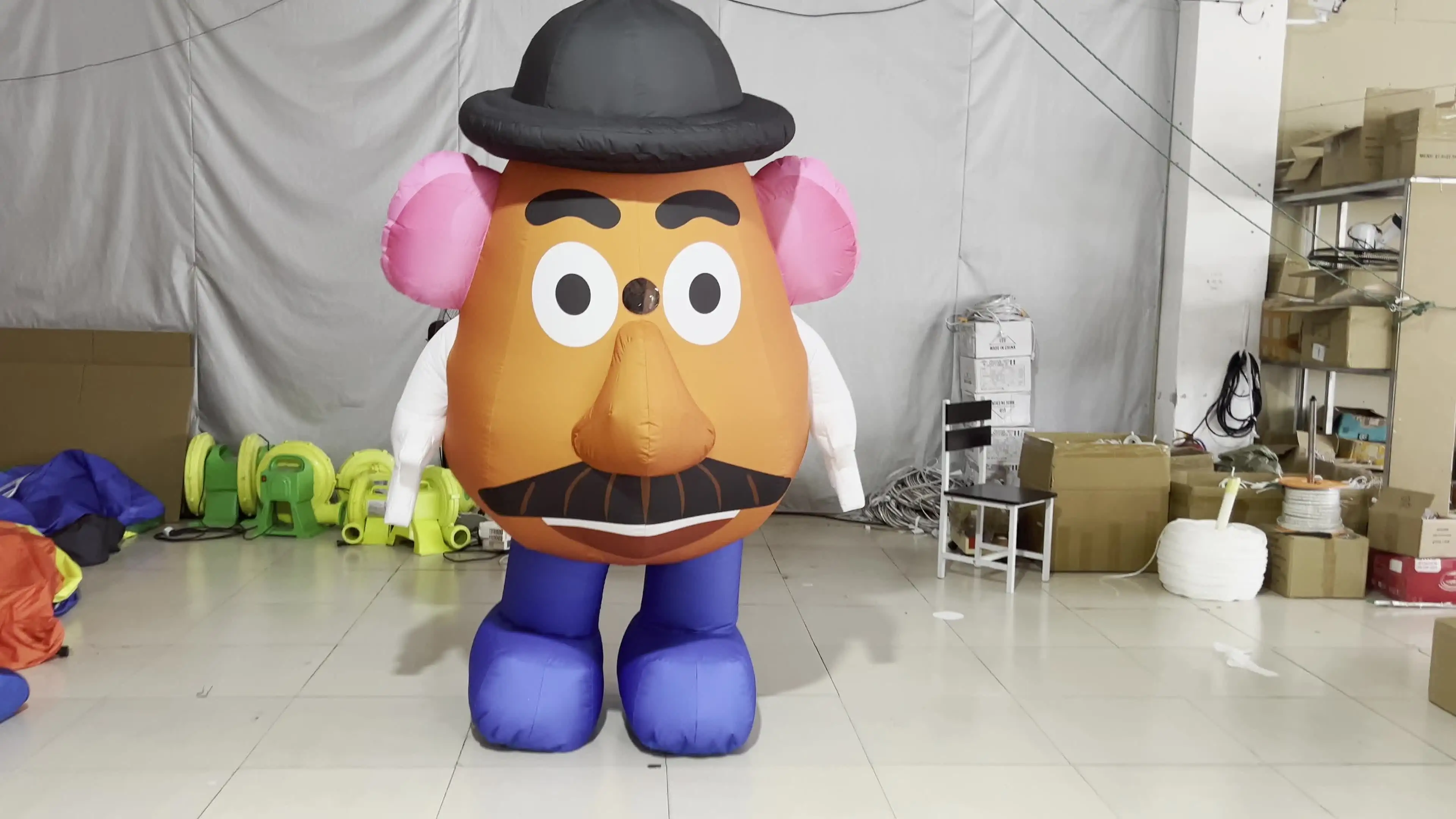 Carnival Parade Inflatable Potato Head Walking Costume