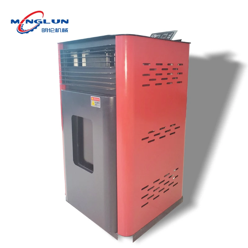 Controlled Portable Wood Pellet Hot Blast Stove For