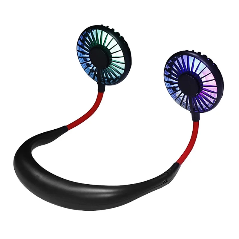 LAIMODA fans Mist Neck Adjust Orient Usb Water Spray Mini Portable Led Wireless Sport Smart Battery Outdoor Rechargeable Fan